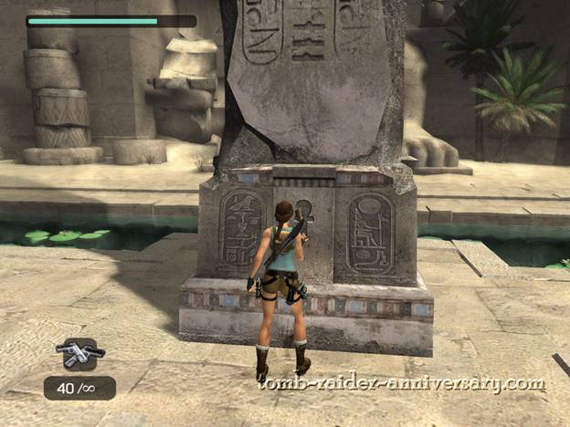 Tomb Raider Anniversary Obelisk of Khamoon walkthrough screenshot