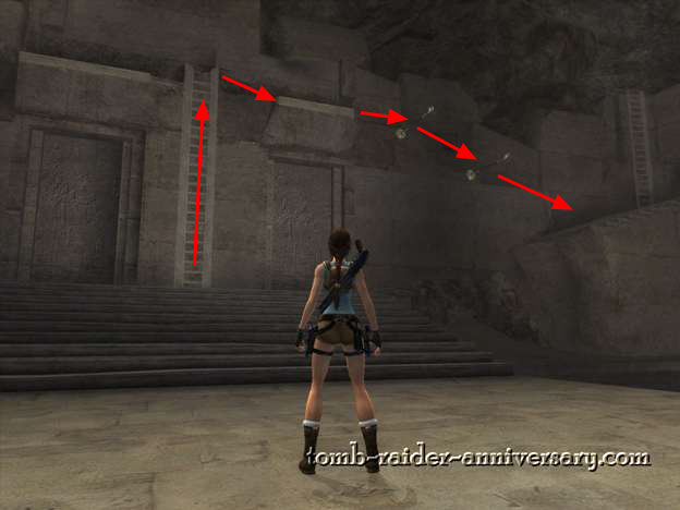 Tomb Raider Anniversary Sanctuary of the Scion walkthrough screenshot