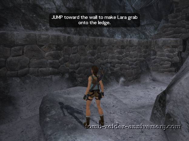 Tomb Raider Anniversary - Peru: Mountain Caves - Jump to grab the ledge