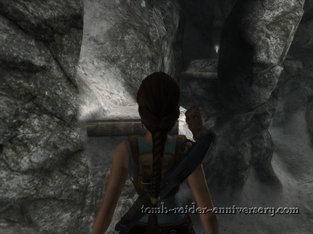 Tomb Raider Anniversary - Peru: Mountain Caves - Pick up the artifact