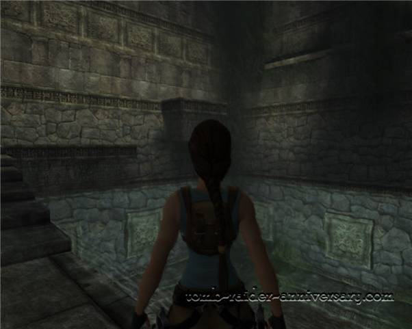 Tomb Raider Anniversary - Peru: City of Vilcabamba - Use the ledges to get to the door
