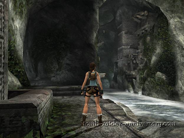 Tomb Raider Anniversary - Peru: The Lost Valley - Continue along the left path