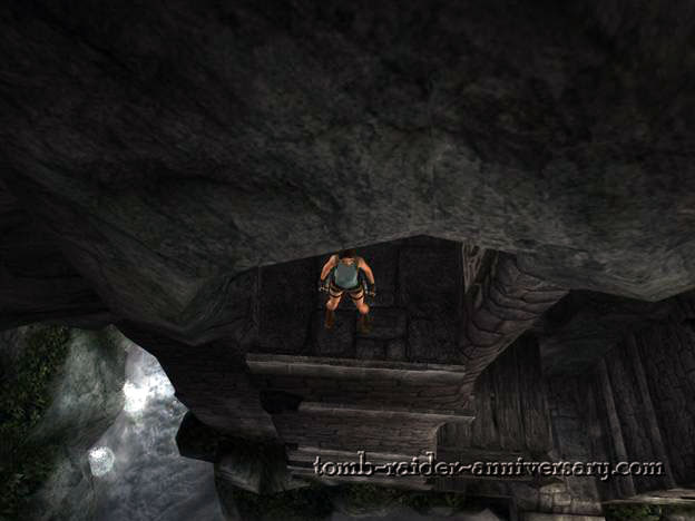 Tomb Raider Anniversary - Peru: The Lost Valley - Jump into the water to get to the start