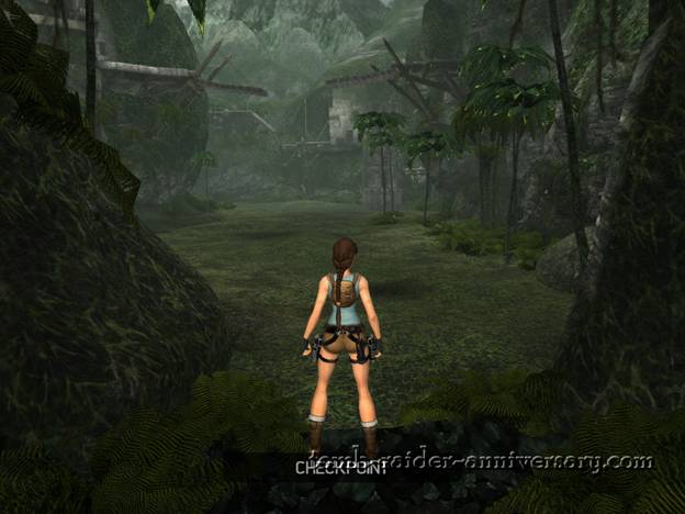 Tomb Raider Anniversary - Peru: The Lost Valley - The dinoasaur valley