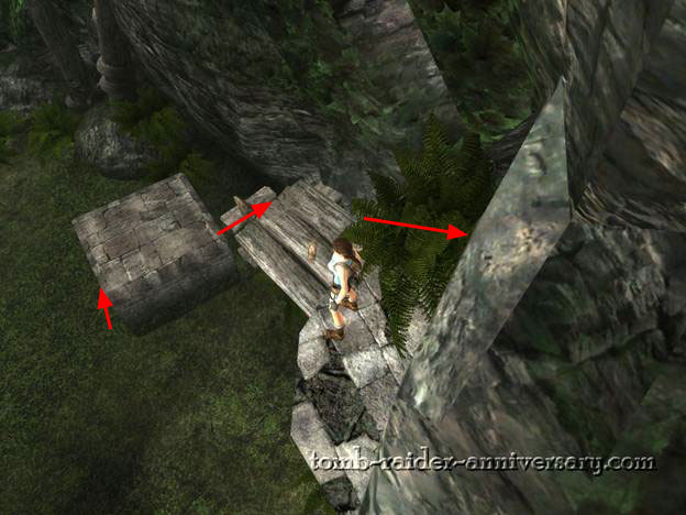 Tomb Raider Anniversary - Peru: The Lost Valley - This is how to get back if you fall
