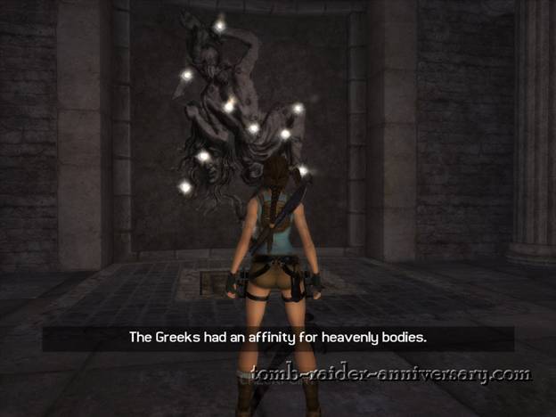 Tomb Raider Anniversary St Francis Folly Walkthrough notice some holes on the wall