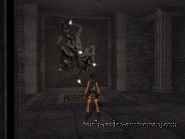 Tomb Raider Anniversary St Francis Folly Walkthrough step on the pad in front to reset