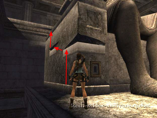 Tomb Raider Anniversary Midas's Palace walkthrough