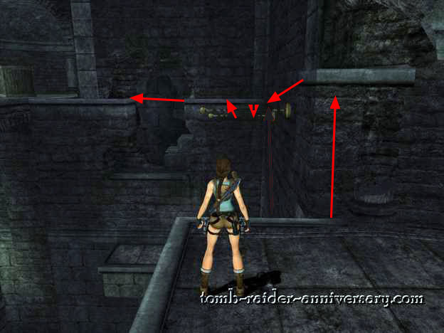 Tomb Raider Anniversary Tomb of Tihocan walkthrough screenshot