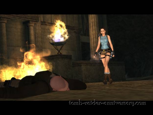 Tomb Raider Anniversary Tomb of Tihocan walkthrough screenshot