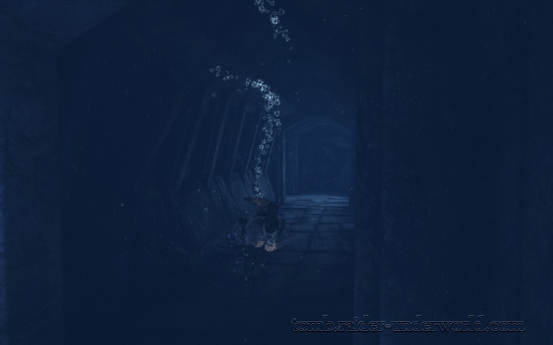 Tomb Raider Underworld walkthrough Arctic Sea - Helheim screenshot