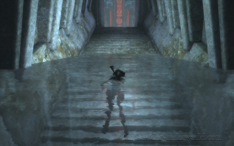 Tomb Raider Underworld walkthrough Arctic Sea - Helheim screenshot