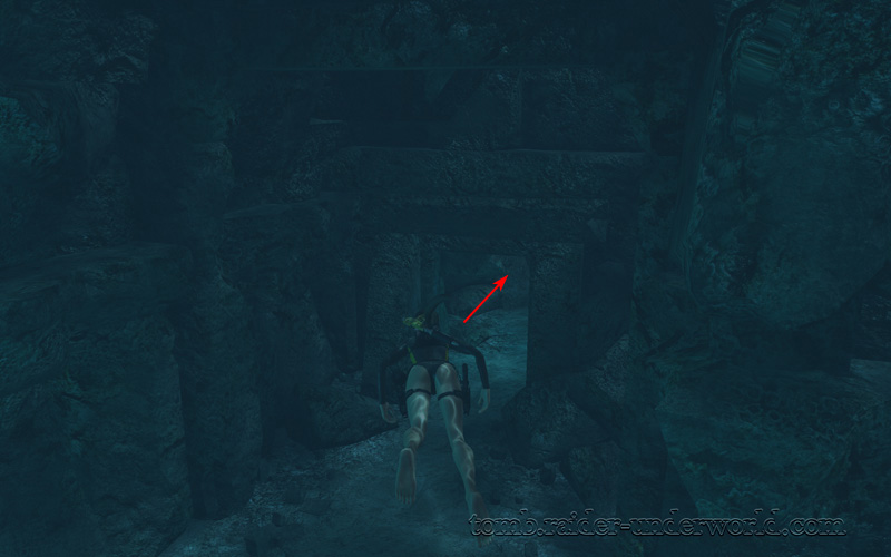 Tomb Raider Underworld walkthrough Mediterannean Sea - The Path to Avalon axle screenshot
