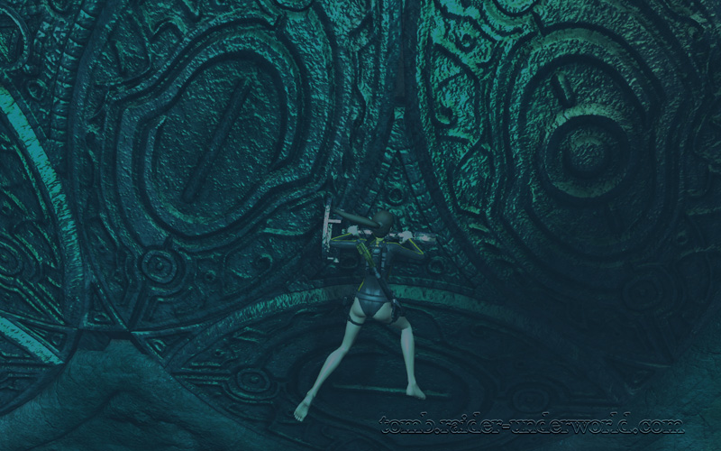 Tomb Raider Underworld walkthrough Mediterannean Sea - The Path to Avalon  axle center screenshot