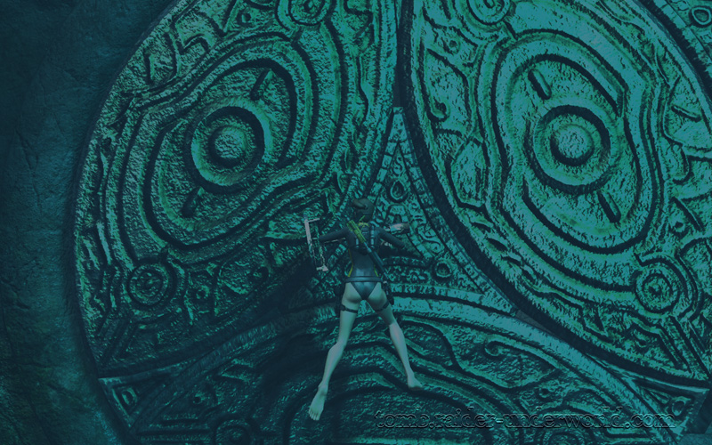 Tomb Raider Underworld walkthrough Mediterannean Sea - The Path to Avalon  wheel screenshot
