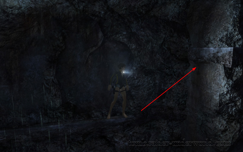 Tomb Raider Underworld walkthrough Mediterannean Sea - The Path to Avalon sit ledge screenshot