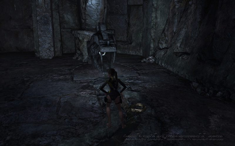 Tomb Raider Underworld walkthrough Mediterannean Sea - The Path to Avalon grapple pad screenshot