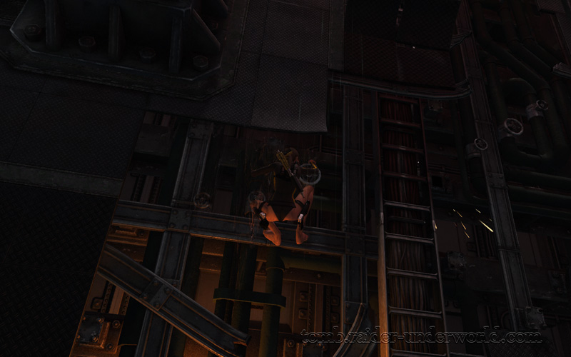 Tomb Raider Underworld walkthrough Mediteranean Sea - Realm of the Dead  climb ledges screenshot