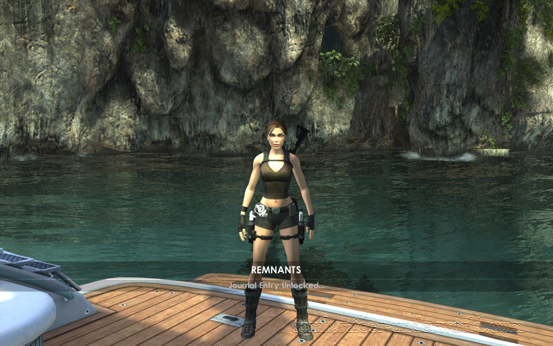 Tomb Raider Underworld walkthrough Coastal Thailand - Remnants level start screenshot