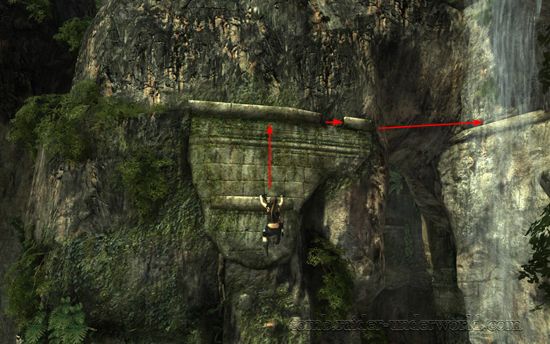 Tomb Raider Underworld walkthrough Coastal Thailand - Remnants Lara artifact path screenshot