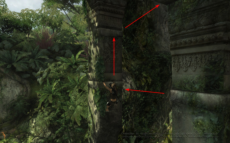 Tomb Raider Underworld walkthrough Coastal Thailand - Remnants even more jumping screenshot