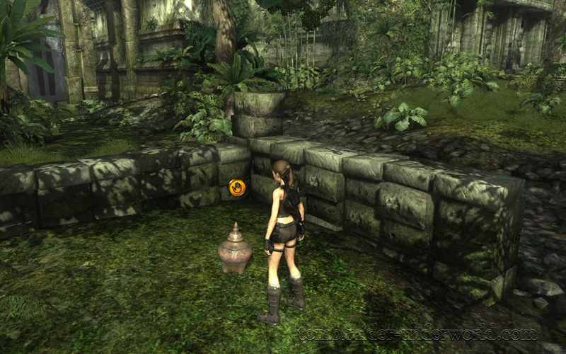 Tomb Raider Underworld walkthrough Coastal Thailand - Remnants artifact jar screenshot