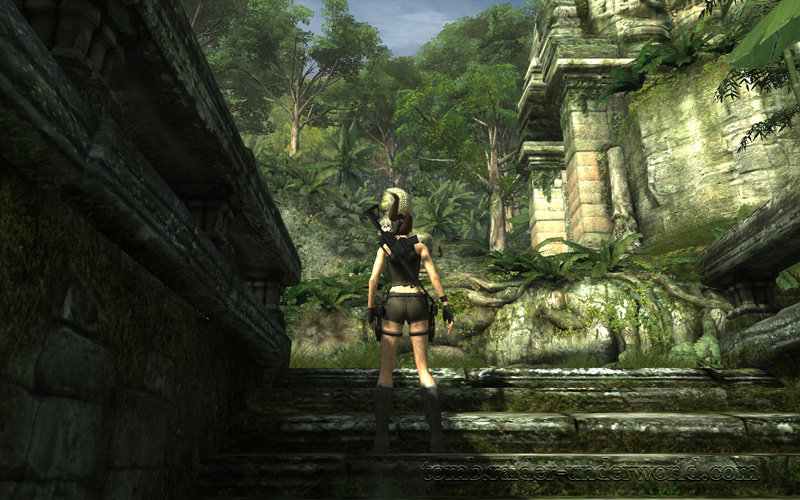 Tomb Raider Underworld walkthrough Coastal Thailand - Remnants center continue screenshot
