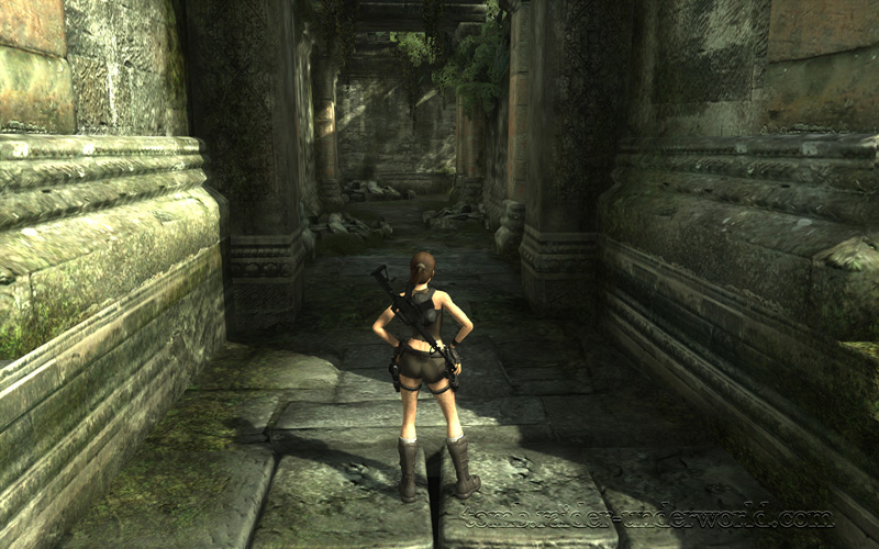 Tomb Raider Underworld walkthrough Coastal Thailand - Remnants ruined path screenshot