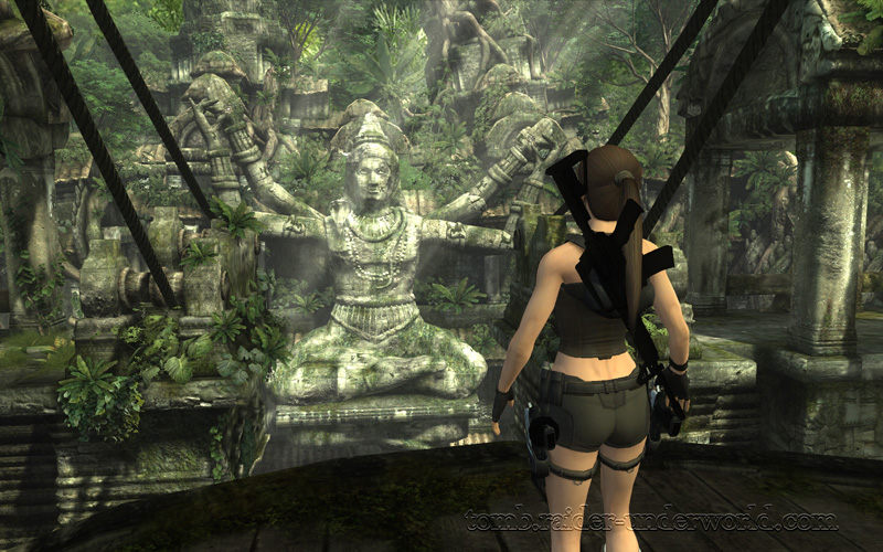 Tomb Raider Underworld walkthrough Coastal Thailand - Remnants Shiva cinematic screenshot