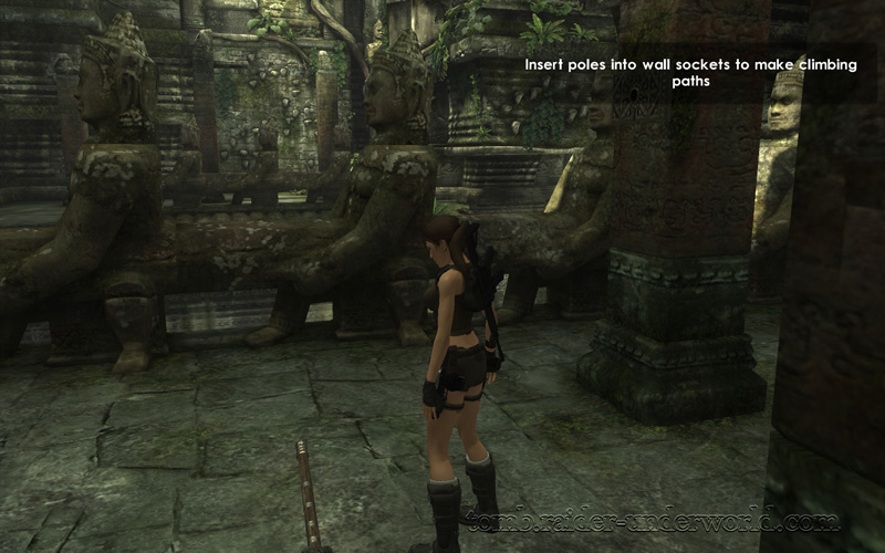 Tomb Raider Underworld walkthrough Coastal Thailand - Bhogavati pole screenshot