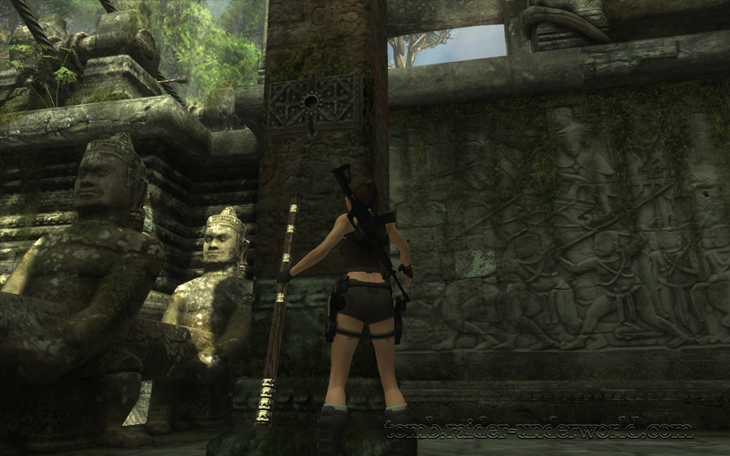 Tomb Raider Underworld walkthrough Coastal Thailand - Bhogavati insert pole screenshot