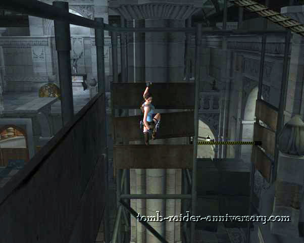 Tomb Raider Anniversary Croft Manor Visual Walkthrough screenshot Lara Croft