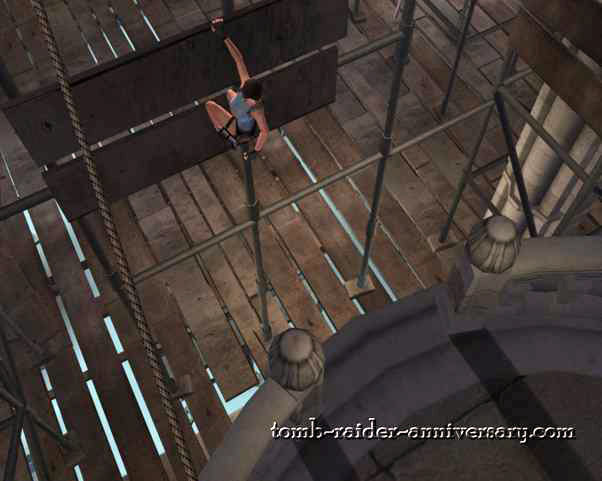 Tomb Raider Anniversary Croft Manor Visual Walkthrough screenshot Lara Croft