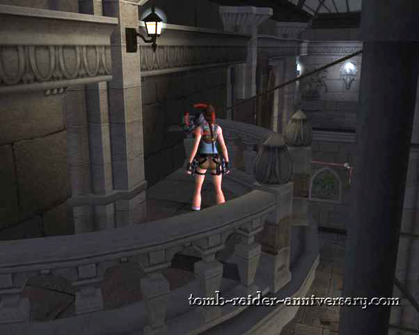 Tomb Raider Anniversary Croft Manor Visual Walkthrough screenshot Lara Croft