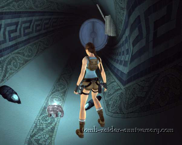 Tomb Raider Anniversary Croft Manor Visual Walkthrough screenshot Lara Croft