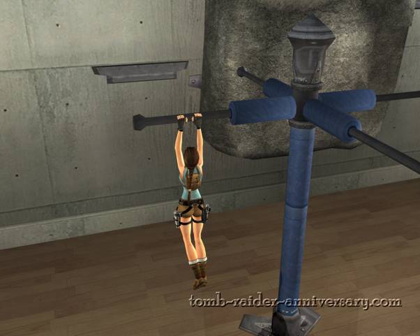 Tomb Raider Anniversary Croft Manor Visual Walkthrough screenshot Lara Croft