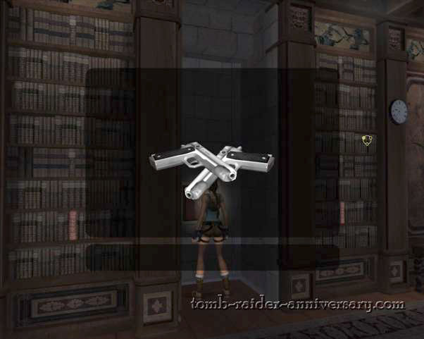 Tomb Raider Anniversary - Croft Mansion - You just found your beautiful weapons