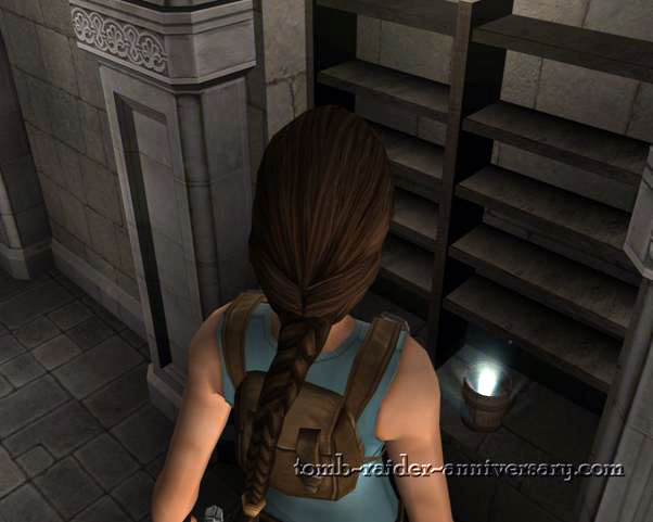 Tomb Raider Anniversary - Croft Mansion - pick up the bucket