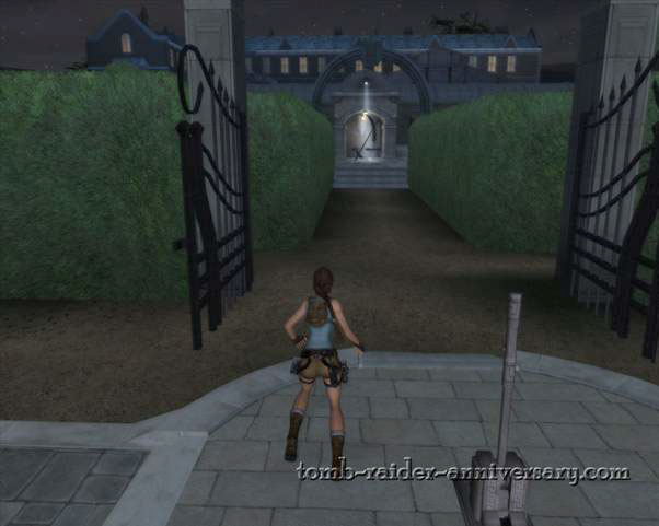 Tomb Raider Anniversary - Croft Mansion - Return to the living room